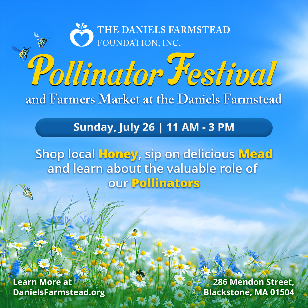 Pollinator Festival on July 26 at the Daniels Farmstead